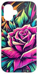 iPhone 16 Floral Rose Botanical Art, Vibrant Street Style, Love Roses Case