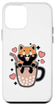 Coque pour iPhone 12 mini Shiba Inu Boba Pearl Milk Tea Chiot Shibas