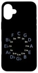 iPhone 16 Plus Circle Of Fifths/Fourths Music Theory Tool for Musicians Case