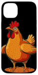 iPhone 14 Plus Chicken and Rooster Breast Costume Case