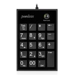 Perixx PERIPAD-202 H - Kablet numerisk tastatur - 2 x USB hub