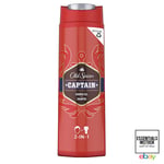 Old Spice Captain Shower Gel & Shampoo 2 IN 1 for Men 400ml