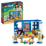 LEGO Friends Liann's Room, Art-Themed Bedroom Playset with Pet Gecko, Liann & Au