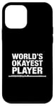 iPhone 12 mini World'S Okayest Flute Player, Flute Player Orchestra Flutist Case