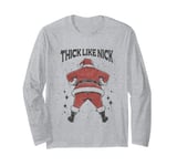 Funny Thick Naughty Dirty Adult Christmas Men Women Long Sleeve T-Shirt