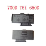 Couvercle de Porte De batterie pour canon 20D 30D 300D 350D 400D 450D 500D 1000D 1100D 1200D 700D T5i 650D Caméra Réparation - Type 700D T5i 650D