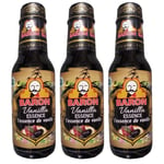 3 x Baron Vanilla Essence Extract 155ml Drinks Cocktails Flavouring Baking Agent