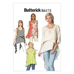 Butterick Motif 6172 Taille E5 14/16/18/20/22 et Tuniques pour Femme