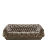 Ligne Roset - Cover 1 Medium Settee, Complete Item, Fabric Cat. S, Alcantara Dove Grey 4475