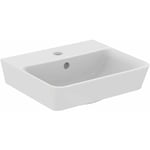 Connect Air - Lave-main Cube, 40x35x16 cm avec un trou pour mitigeur, blanc E030701 - Ideal Standard