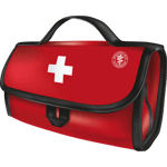Premium First Aid Kit for Cats & Dogs Red 17 st - Koirat - Koiran hoito ja ravintolisät - Ensiapu - Trixie