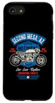 iPhone SE (2020) / 7 / 8 Second Mesa AZ USA Retro Distressed Style Motorcycle Design Case