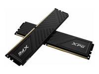 Xpg Gammix D35 - Ddr4 - Sats - 16 Gb: 2 X 8 Gb - Dimm 288-Pin - 3600 Mhz / Pc4-28800 - Cl18 - 1.35 V - Ej Buffrad - Svart