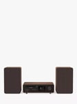 Pure Classic Stereo DAB+/FM/Internet Radio Bluetooth Wi-Fi Wireless All-In-One Music System with Remote Control, Walnut