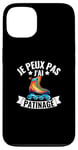 Coque pour iPhone 13 Je Peux Pas J'ai Patinage Artistique Patin A Glace Humour