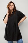 Zizzi - Långskjorta mcLaru 1/2 Long Shirt - Svart