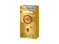 Lavazza Qualità Oro, Kaffekapsel, Espresso, Medium Ristet, Nespresso, 10 Kopper, 8/13