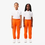 Lacoste Pantalon de survêtement molleton Taille 8 ans Orange