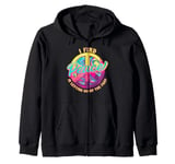 Find Peace Letting Go Past Forgiveness Peace Zen Zip Hoodie