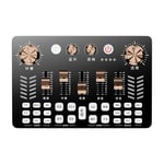 Live Sound Card Sturdy Easy Using Podcast Production Studio Equipment