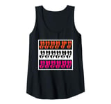 Womens Bruh I'm Double Digits heart 10 Year Old girl 10th Birthday Tank Top