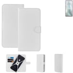 phone Case Wallet Case for Motorola Moto E14 Mobile phone protection white