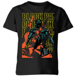 Marvel Avengers Black Panther Collage Kids' T-Shirt - Black - 5-6 ans