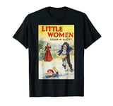 Little Women Louisa May Alcott Vintage Book Cover T-Shirt