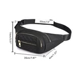 Outdoor Sport-vyötärölaukku naisille Crossbody Fanny Pack puhelinmatkalle Juoksuvaelluspyöräilyyn