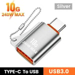 Lecteur De Carte Mémoire Intelligent Otg Pour Samsung,Huawei,Xiaomi Mini,Adaptateur Haute Vitesse Micro Usb 2.0 3.0,Adaptateur Tf De Type C Vers Micro-Sd - Type D3