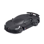 Maisto Tech 581515-1 Bugatti Divo Voiture télécommandée R/C à l'échelle 1:24 2,4 GHz avec poignée Pistolet pour 5 Ans et Plus Noir Mat