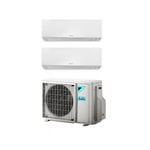 Dualsplit climatiseur mural 12000 + 12000 btu gaz R32 wifi inclus - Daikin