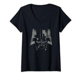 Womens Star Wars Darth Vader Helmet V-Neck T-Shirt