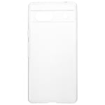 Google Pixel 7a - Ultratyndt gummi cover - Transparent