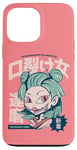 Coque pour iPhone 13 Pro Max Kuchisake Onna, horreur japonaise, Yokai, anime, folklore japonais