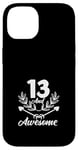 Coque pour iPhone 14 13e anniversaire 13 et célébration géniale