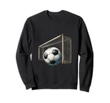 Soccer Ball Goal Graphic Sweatshirt