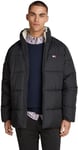 Tommy Jeans Doudoune Homme Chaude, Noir (Black), XXL