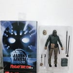 NECA Friday The 13th Figur Leksaker Freddy Jason Voorhees Blod Action Figur Jason Samlarmodell Jul Halloween Gåvor No.4