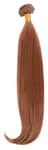 BIFULL Extension de 50 cm Lisse modèle 27S Blond Clair doré, Noir, Estandar