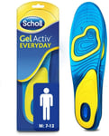 Scholl Insoles Gel Active Every Day For Men Inner Soles UK 7 To 12 Fast Shipping