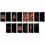 NFL CINCINNATI BENGALS LOGO LEATHER BOOK CASE FOR MICROSOFT SURFACE TABLETS