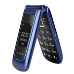 uleway Big Button Mobile Phone for Elderly Unlocked Flip Senior Mobil Phone Pay