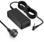 65W HP Laptop Ladegerät - 45W Power Adapter, Kompatibel mit Envy 13 15 17 15-1039wm,Pavilion x360 11 13 15,EliteBook 820 830 840 850 G6 G3 G4 G5 G7-45 AC Power Supply Cord