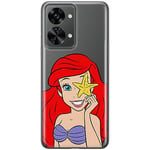 ERT GROUP Coque de téléphone Portable pour OnePlus Nord 2T 5G Original et sous Licence Officielle Disney Motif Ariel 009 Parfaitement adapté à la Forme du téléphone Portable, partiel imprimé