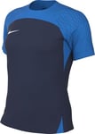 Nike, Women's Short-Sleeve Soccer Jersey (Stock), T-Shirt De Football, Marine De Minuit/Photo Bleu/Blanc, S, Donna