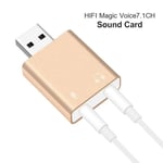 carte son externe USB 7.1 vers Jack 3.5mm, adaptateur pour casque, Audio stéréo, micro, pour ordinateur portable [A35C473]