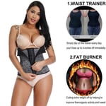 Women Fat Burner Sport Slim Waist Trainer Corset Long Torso Body Shapers Cincher