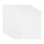 5 Pcs 14 x 14" Silicone Dehydrator Sheets Fruit Dryer Mesh Mat, White