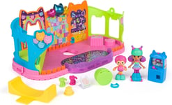 Gabby’s Dollhouse, Party Room Playset with Exclusive Toy Figures, Doll’s House F